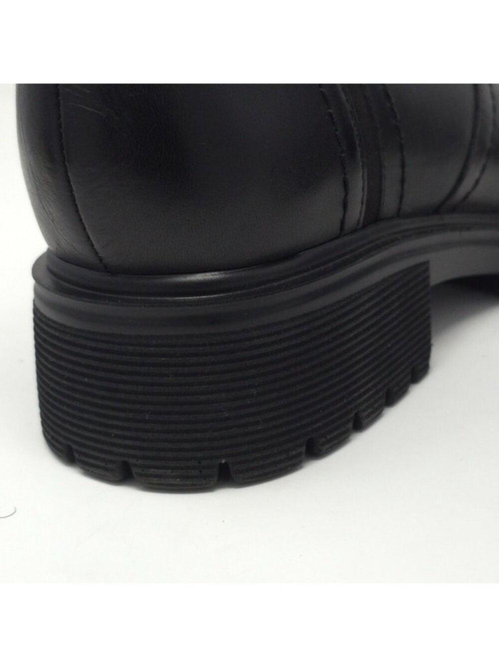Rockport Black Leather Ankle Booties with Side Zip 9.5M - Picture 8 of 14
